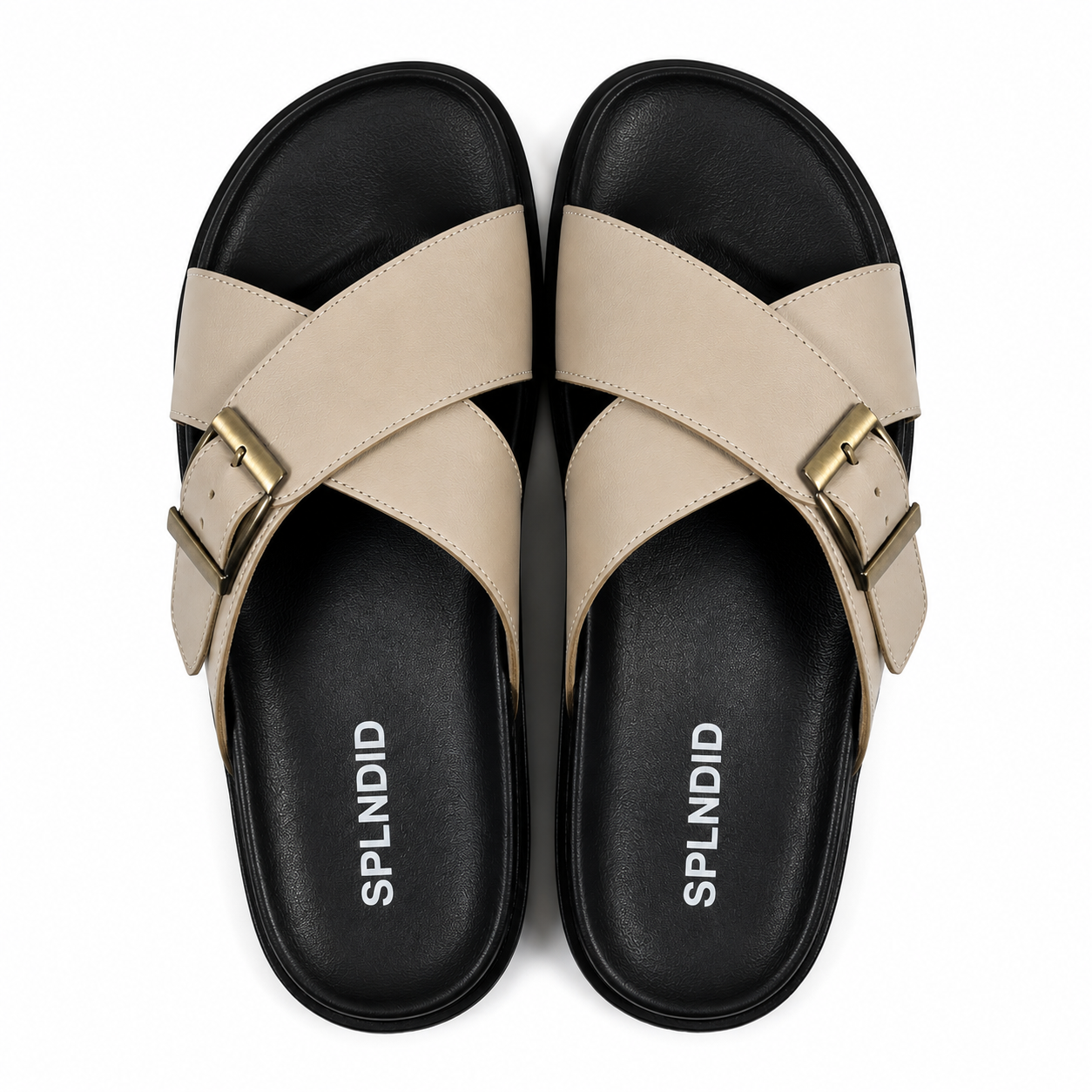 29537084-32fb-494a-8cda-ece7d816a78a SPLNDID Cross Strap Slide Sandal - Image 1