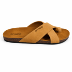 SPLNDID Men's Cross-Strap Toe Loop Sandal – Casual Comfort Slide - Image 5