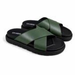 SPLNDID Cross Strap Comfort Slide Sandals