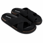 SPLNDID Men's Cross Strap Comfort Slide Sandal - Image 6