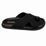 SPLNDID Men's Cross Strap Comfort Slide Sandal - Image 7