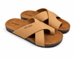 SPLNDID Men's Cross-Strap Toe Loop Sandal – Casual Comfort Slide - Image 4