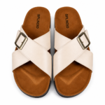 SPLNDID Premium Cross-Strap Buckle Sandal - Image 9