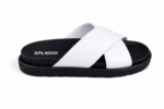 SPLNDID Cross Strap Comfort Slide Sandals - Image 9