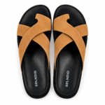 SPLNDID Men's Cross Strap Comfort Slide Sandal - Image 4